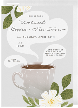 'Coffee Hour' Virtual / Remote Invitation