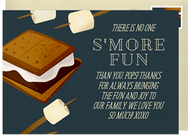 'S'more Fun!' Father's Day Card