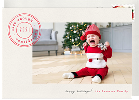 'Considering' Holiday Greetings Card
