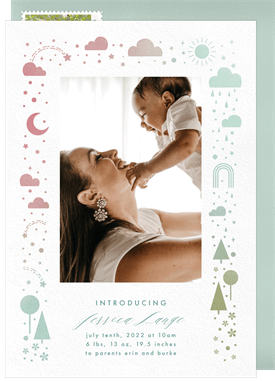 'A New Season' Birth Announcement