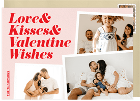 'Playful Valentine Wishes' Valentine's Day Card