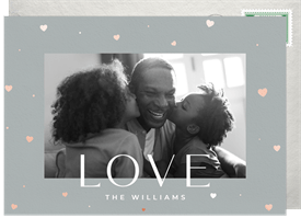 'Dainty Hearts' Valentine's Day Card