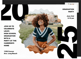 'Iconic Grad' Graduation Invitation