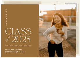 'Classy' Graduation Announcement