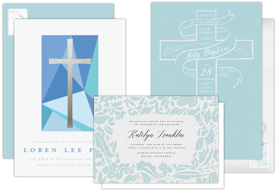 Baptism Invitations